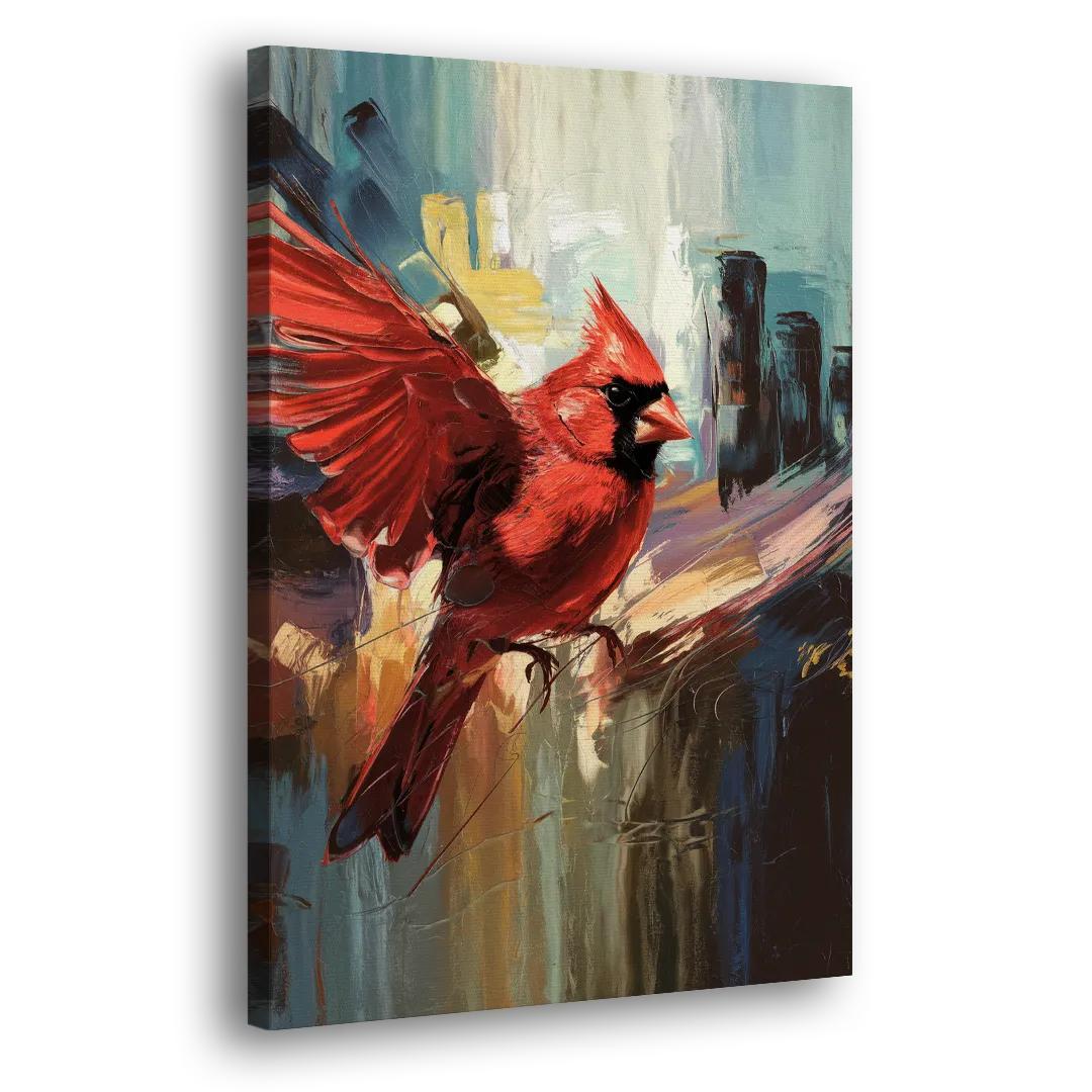 Chandler Cardinals Fan Art Side - Canvas Wall Art