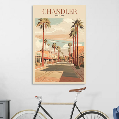 Chandler Downtown Streets Sitting Room - Canvas Wall Art