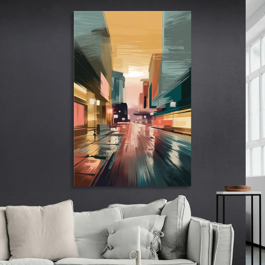 Chandler Scenic Landscape Sitting Room - Canvas Wall Art