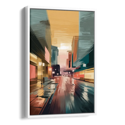 Chandler Scenic Landscape Side - White Canvas Wall Art