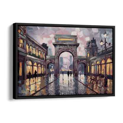 Chandler Urban Charm Side - Black Canvas Wall Art