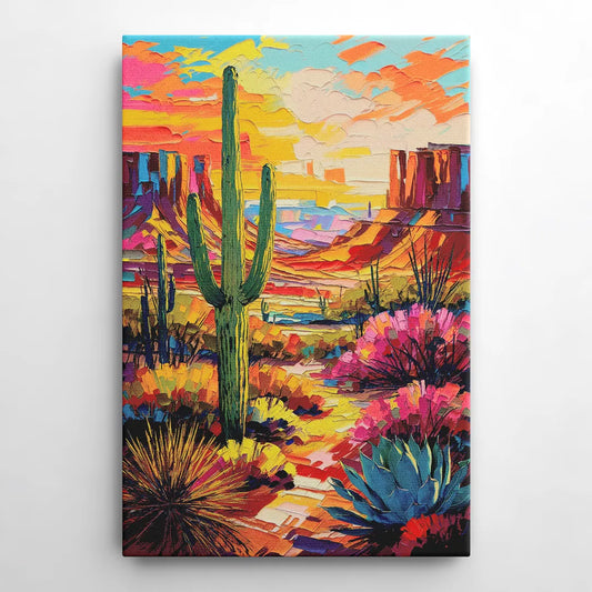 Chandler Vibrant Southwest - Canvas Wall Art
