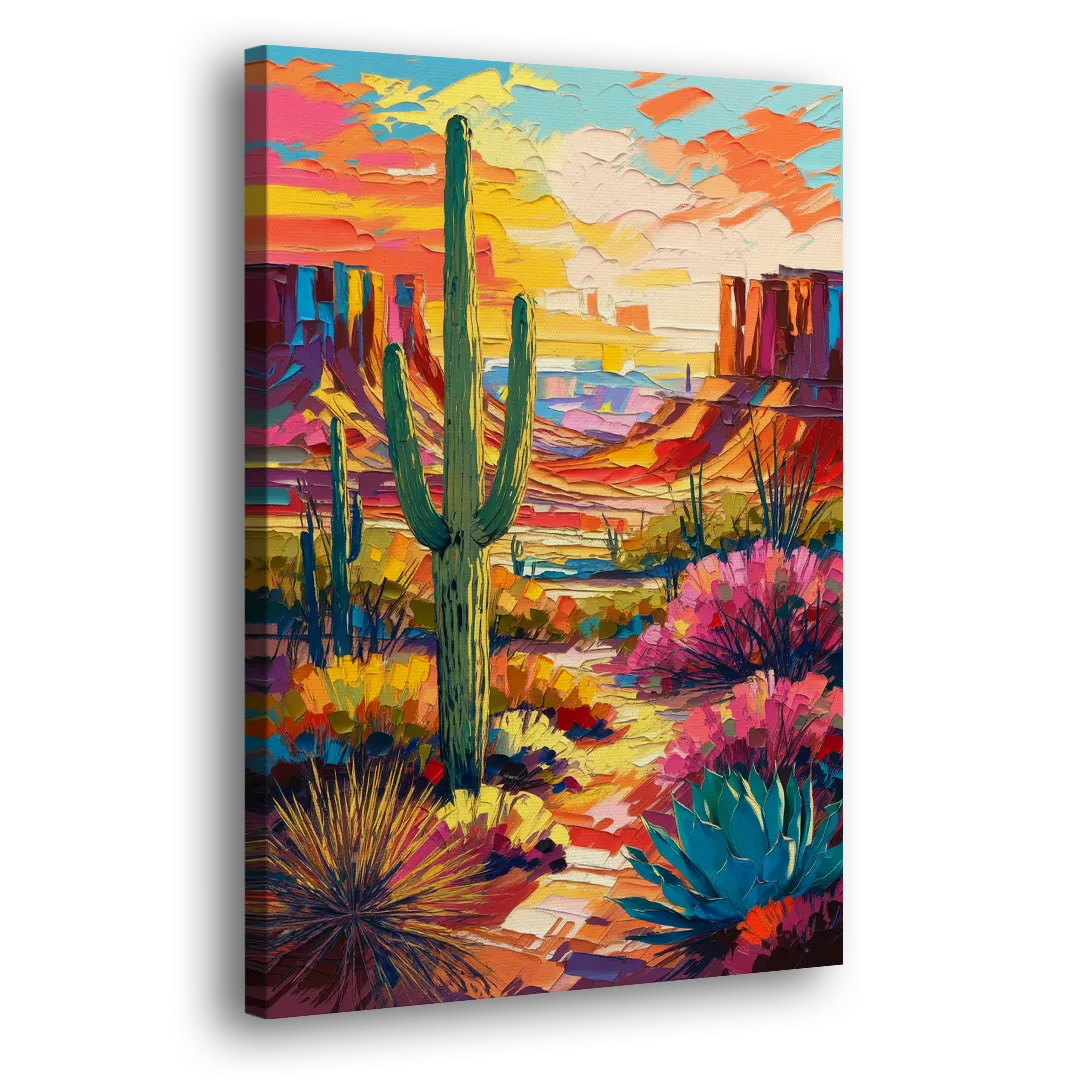 Chandler Vibrant Southwest Side - Canvas Wall Art