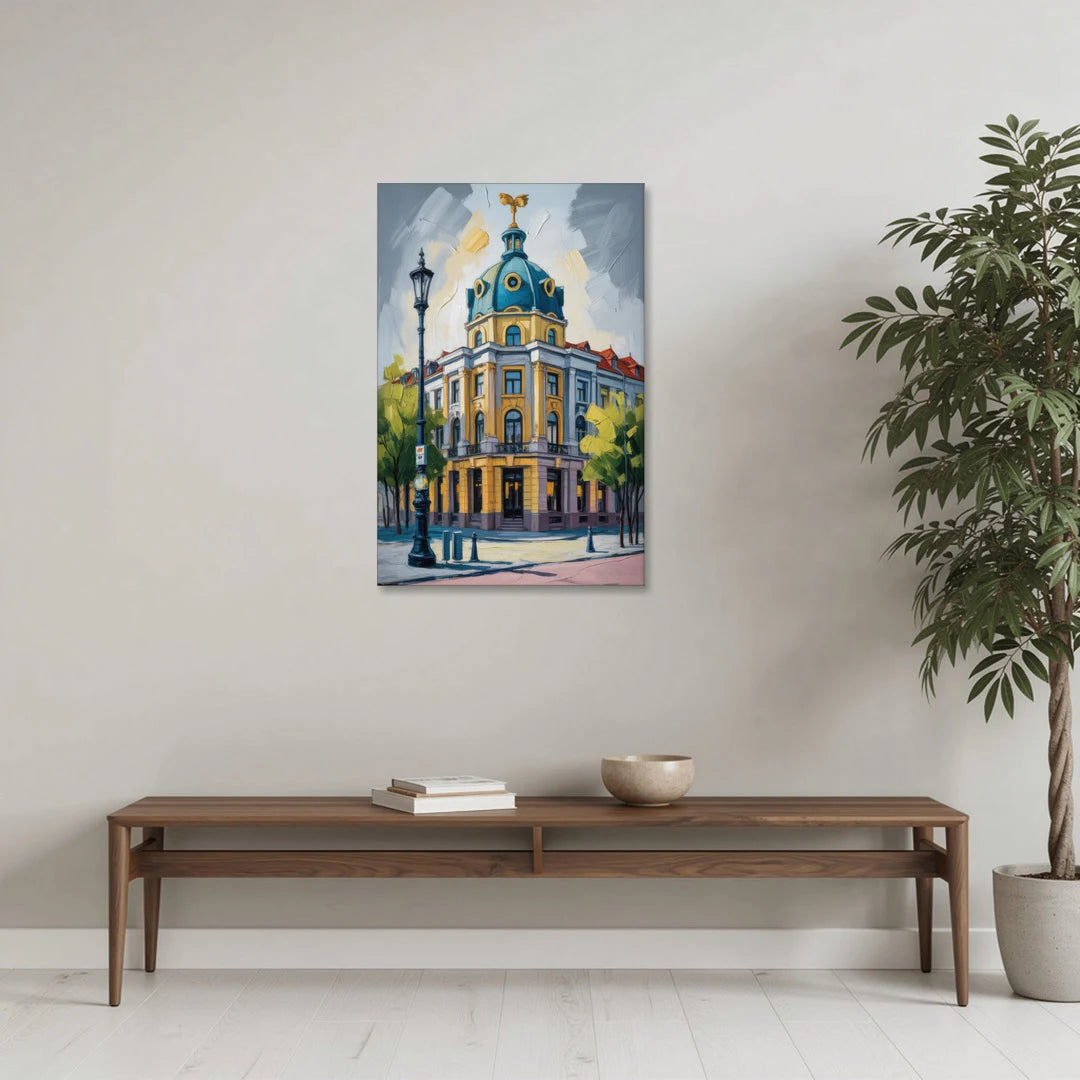 Charlottenburg Charm - Canvas Wall Art - Coffee Table - 24x36