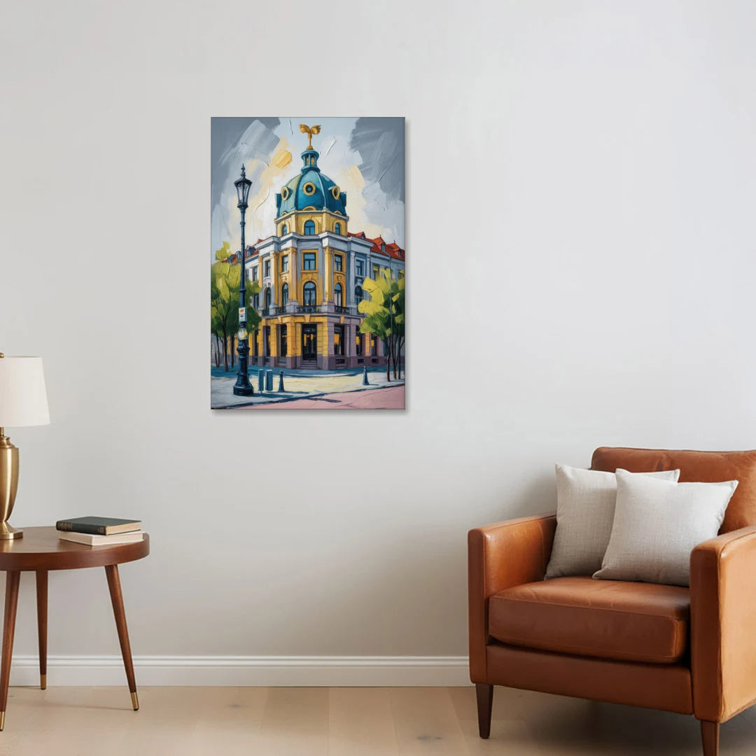 Charlottenburg Charm - Canvas Wall Art - Sofa - 24x36