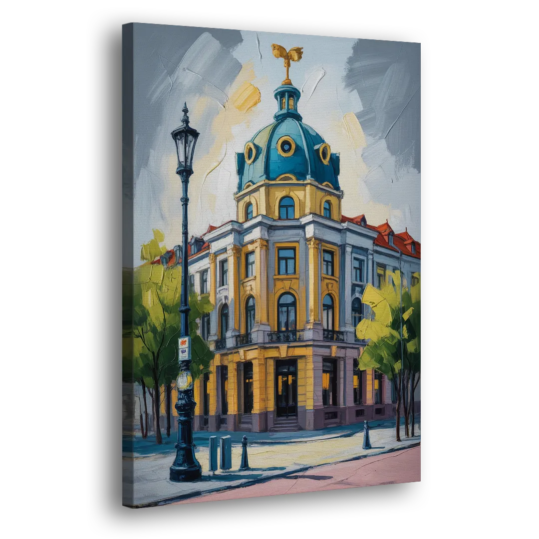 Charlottenburg Charm Side - Canvas Wall Art