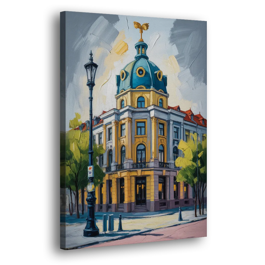 Charlottenburg Charm Side - Canvas Wall Art