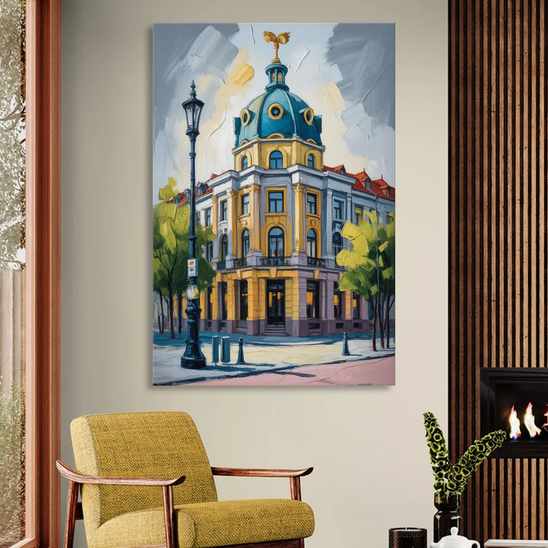 Charlottenburg Charm Sitting Room - Canvas Wall Art