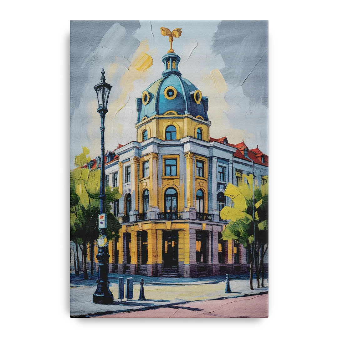 Charlottenburg Charm Front - Canvas Wall Art