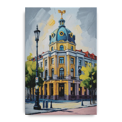 Charlottenburg Charm Front - Canvas Wall Art