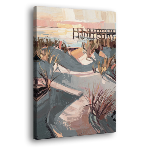 Chesapeake Bay Tranquility - Canvas Wall Art - Side