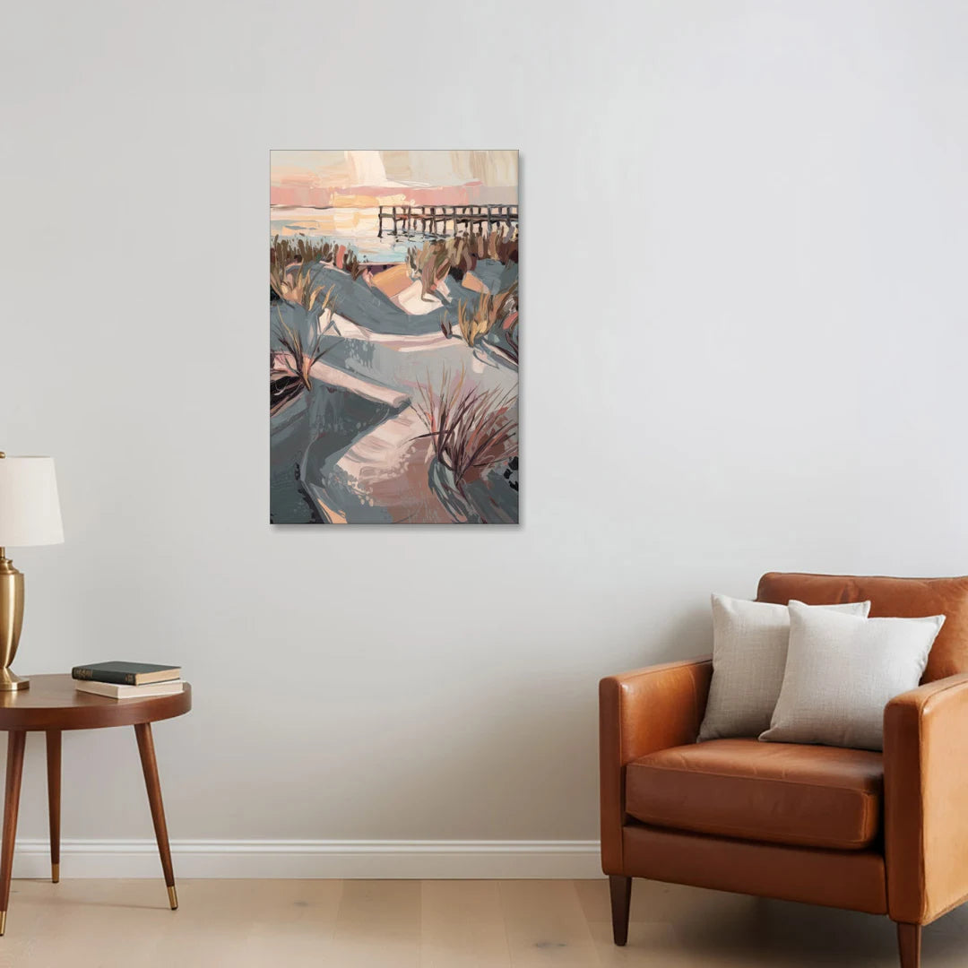 Chesapeake Bay Tranquility - Canvas Wall Art - Sofa - 24x36