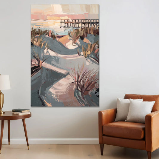 Chesapeake Bay Tranquility - Canvas Wall Art - Sofa - 40x60