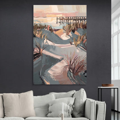 Chesapeake Bay Tranquility Living Room - Canvas Wall Art