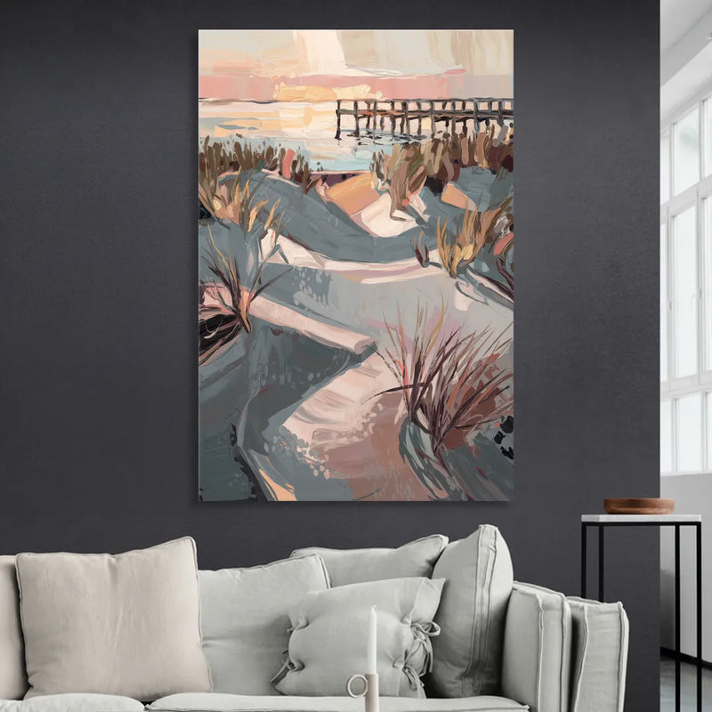 Chesapeake Bay Tranquility Living Room - Canvas Wall Art