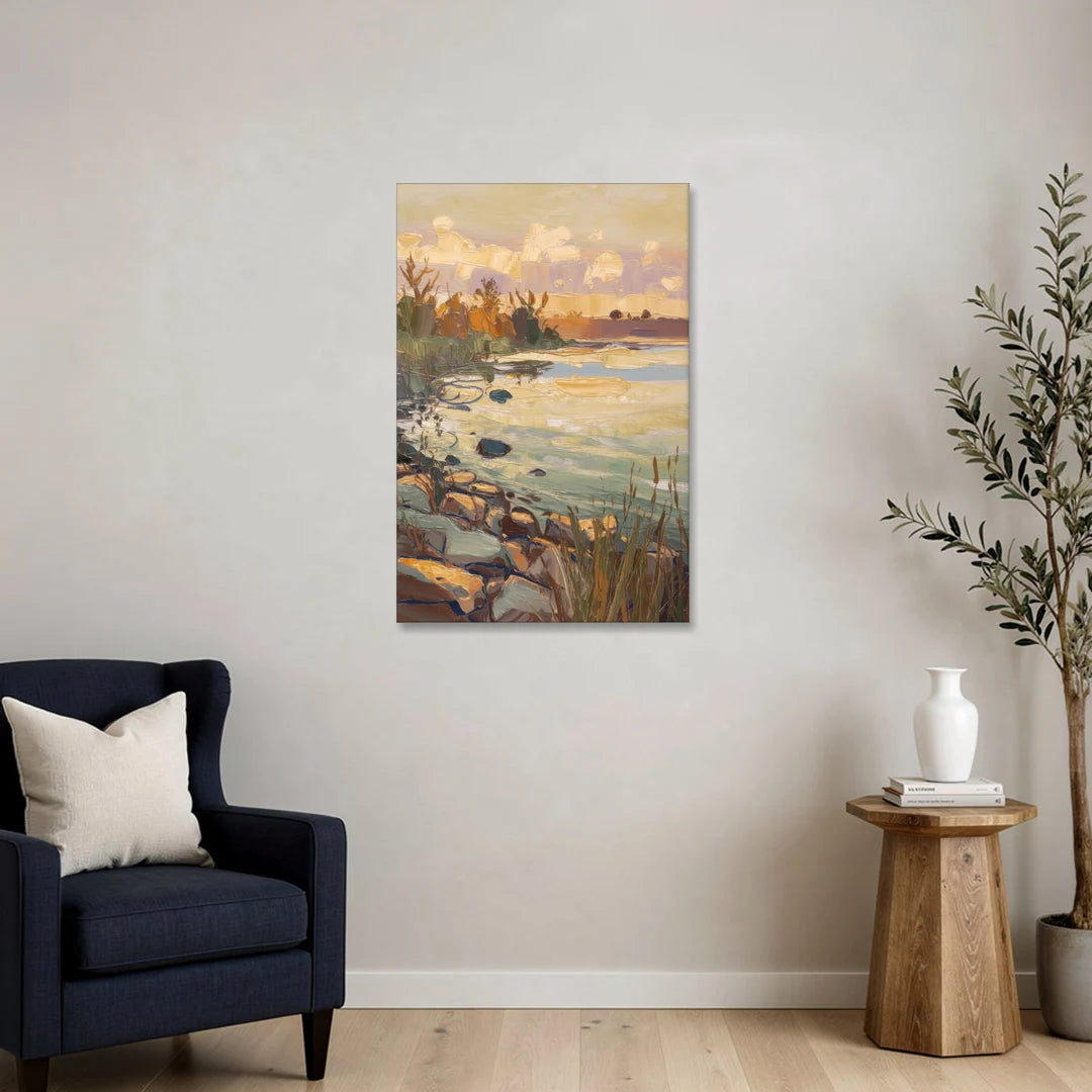 Chesapeake Scenic Horizons - Canvas Wall Art - Sofa - 24x36
