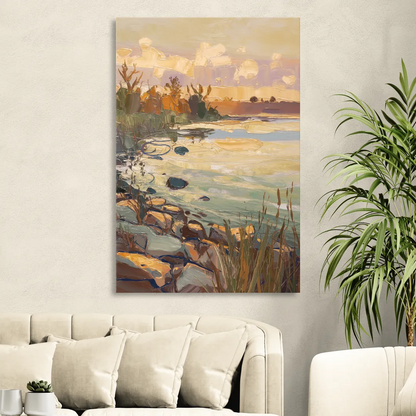 Chesapeake Scenic Horizons Sitting Room - Canvas Wall Art