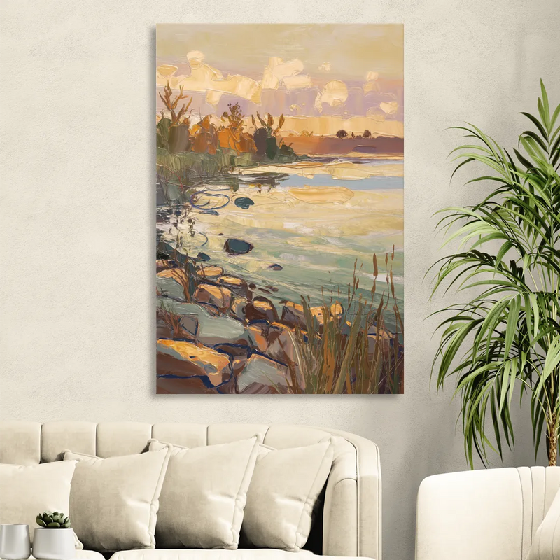 Chesapeake Scenic Horizons Sitting Room - Canvas Wall Art