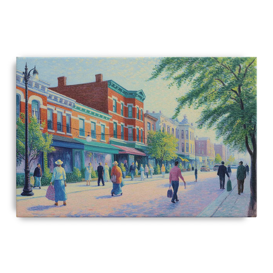 Chicago Andersonville Cultural Heritage - Canvas Wall Art