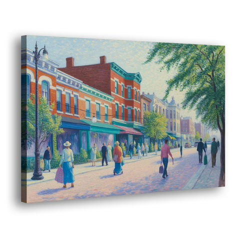 Chicago Andersonville Cultural Heritage - Canvas Wall Art