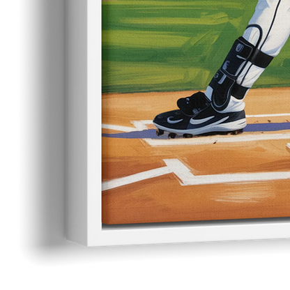 Chicago White Sox Grand Slam - Close-Up White Frame Canvas
