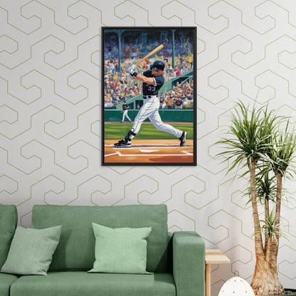 Chicago White Sox Grand Slam - Living Room Black Frame Canvas