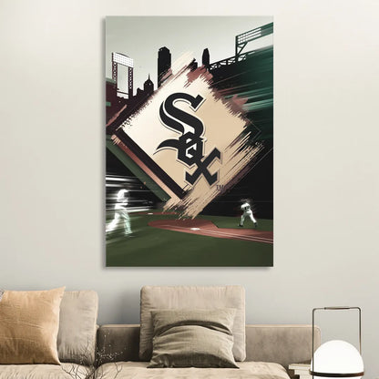 Chicago White Sox Legacy Living Room - Canvas Wall Art