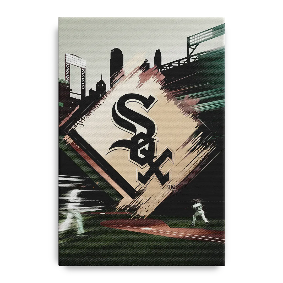 Chicago White Sox Legacy Front - Canvas Wall Art