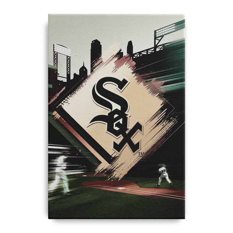 Chicago White Sox Legacy Front - Canvas Wall Art
