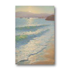 Chileno Bay Waters - Canvas Wall Art - Front