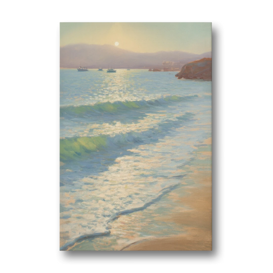Chileno Bay Waters - Canvas Wall Art - Front