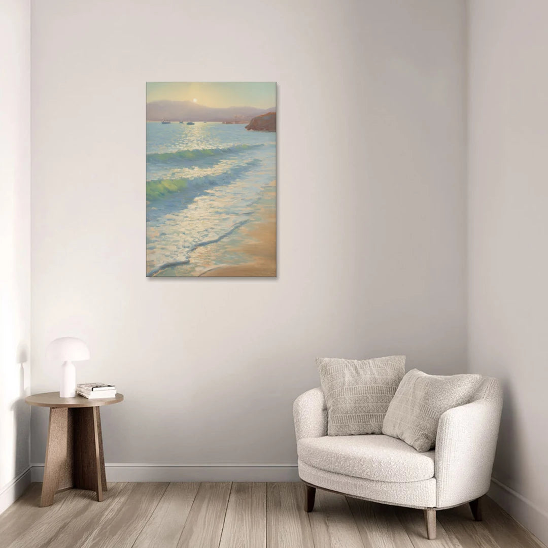 Chileno Bay Waters - Canvas Wall Art - Sofa - 24x36