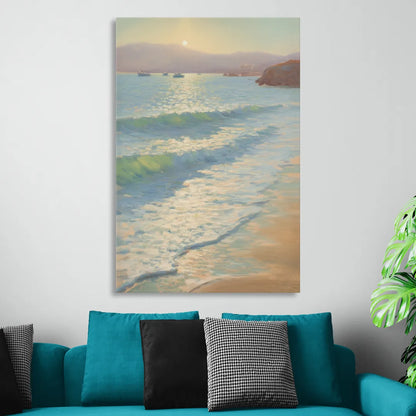 Chileno Bay Waters Sitting Room - Canvas Wall Art
