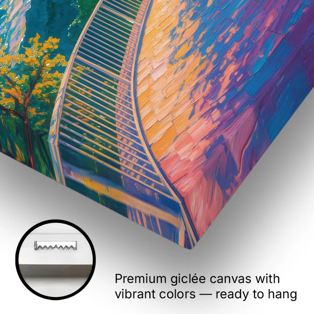 Chipinque Overlook - Canvas Wall Art - Gallery Wrap Corner