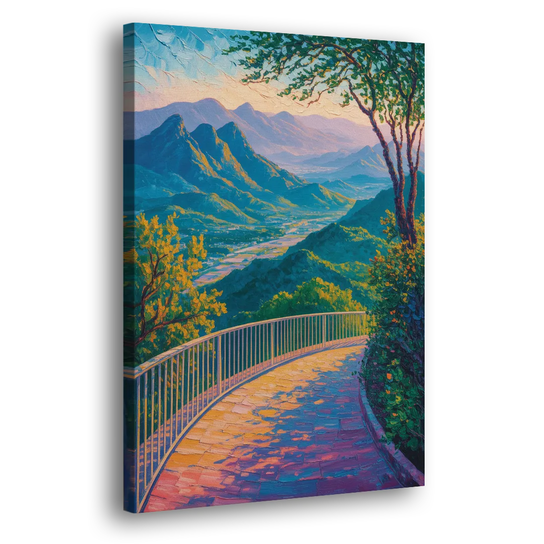 Chipinque Overlook Side - Canvas Wall Art