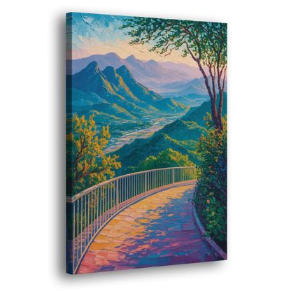 Chipinque Overlook Side - Canvas Wall Art