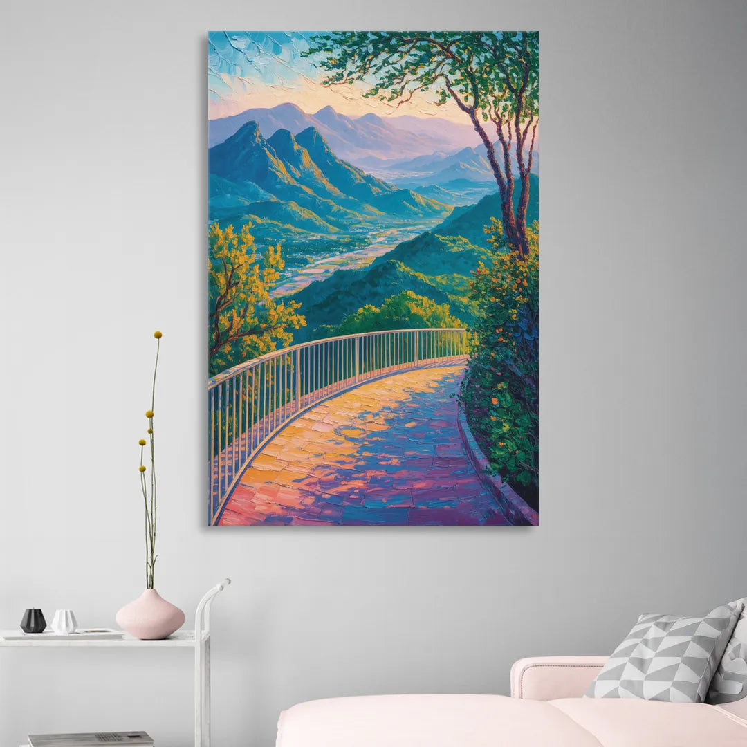 Chipinque Overlook Sitting Room - Canvas Wall Art