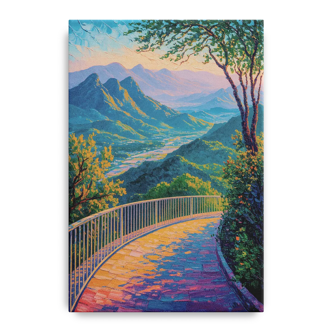 Chipinque Overlook Front - Canvas Wall Art