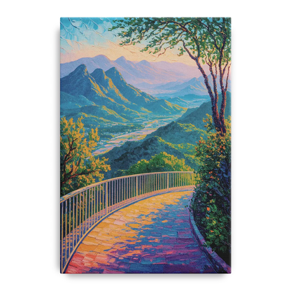 Chipinque Overlook Front - Canvas Wall Art