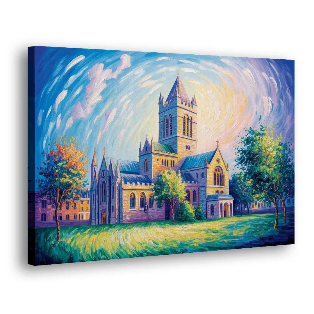 Christ Church Cathedral Majesty Side - Canvas Wall Art