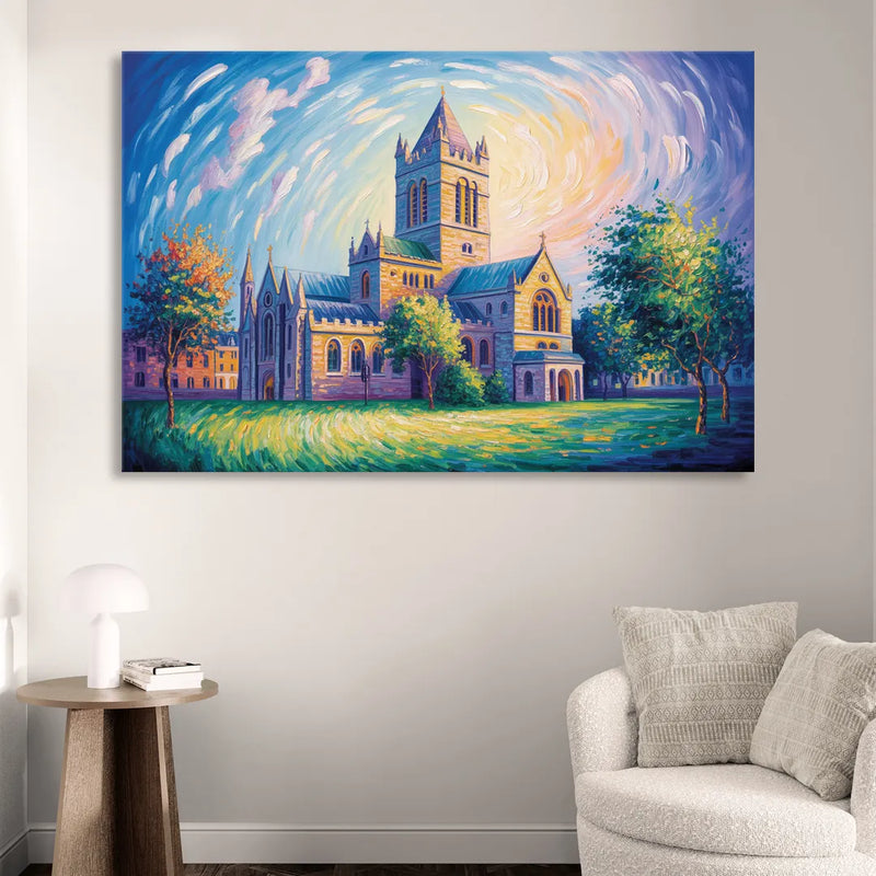 Christ Church Cathedral Majesty Living Room - Canvas Wall Art