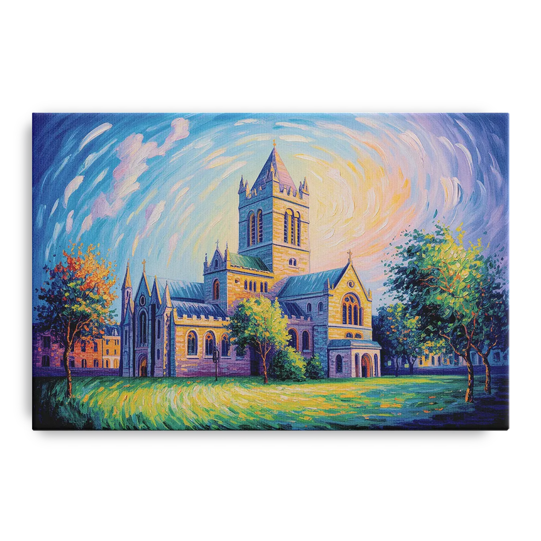 Christ Church Cathedral Majesty Front - Canvas Wall Art