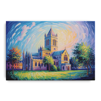 Christ Church Cathedral Majesty Front - Canvas Wall Art