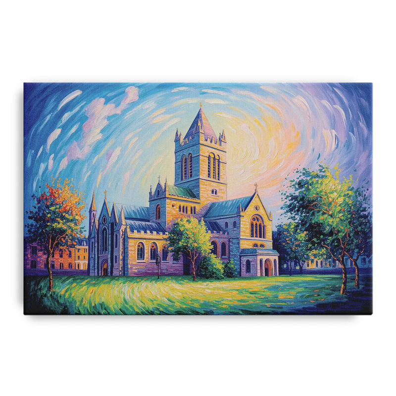 Christ Church Cathedral Majesty Front - Canvas Wall Art