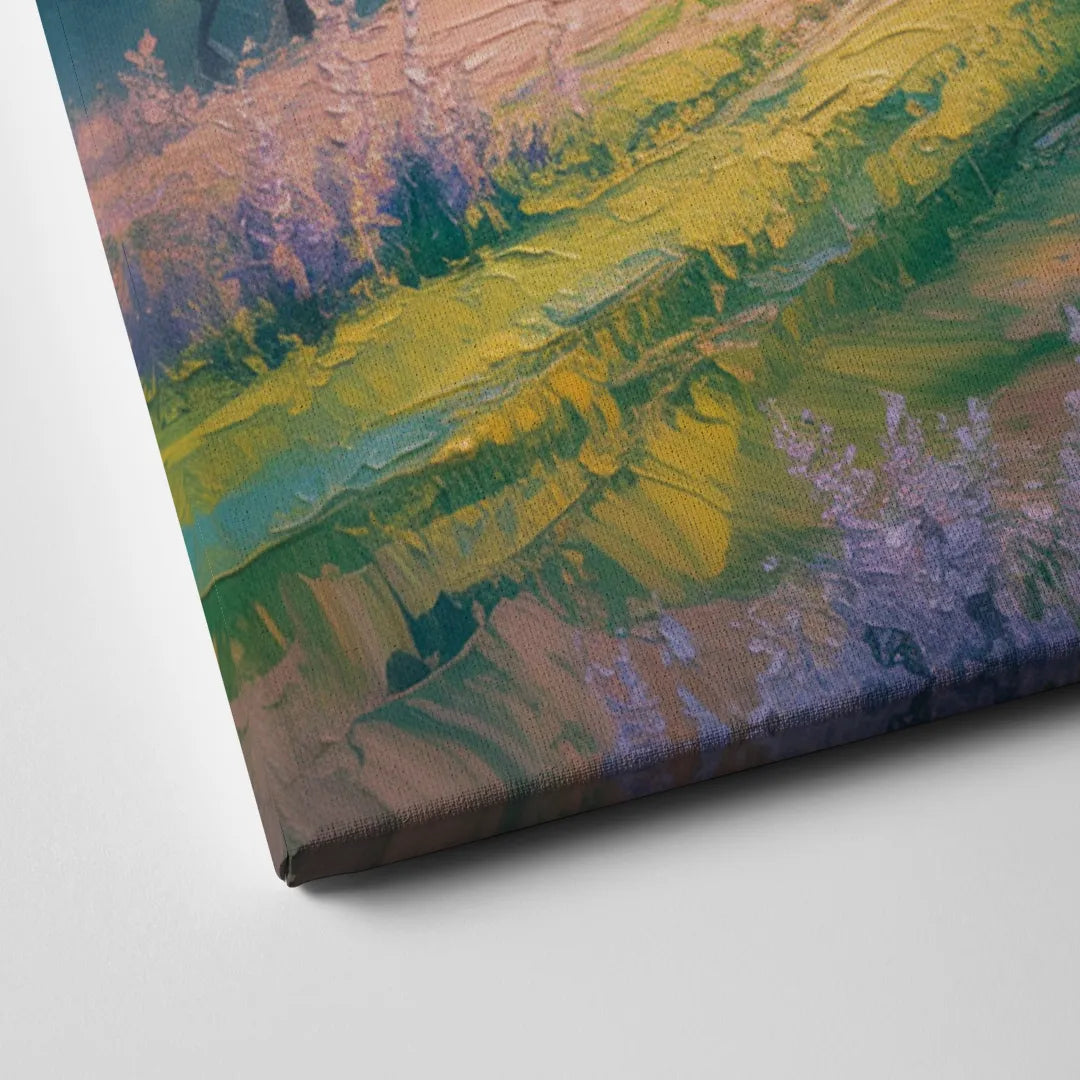 Christian Olive Tree Harmony Canvas Close Up