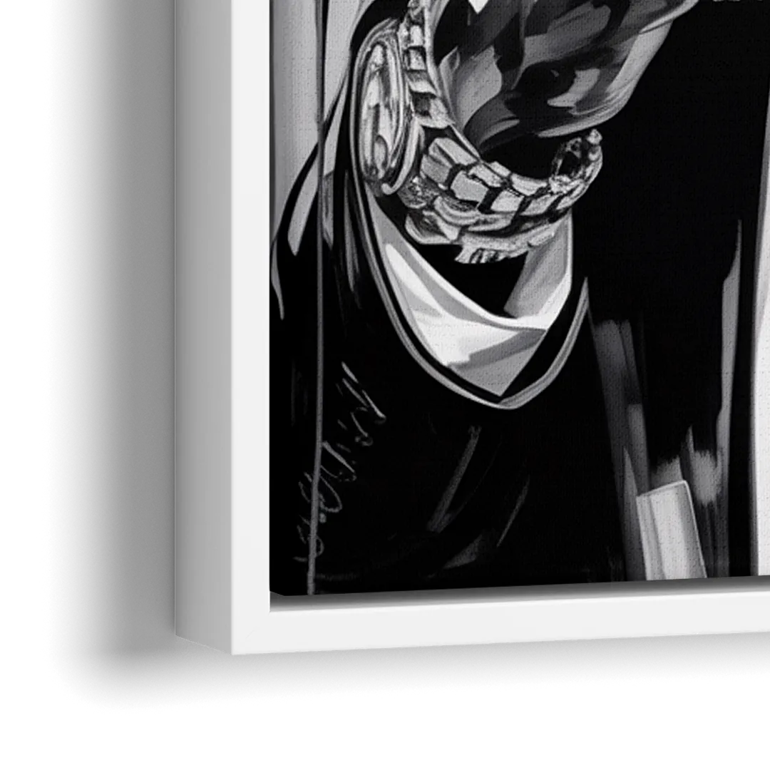 Chronic Wave 2.0 - Close-Up White Frame Canvas