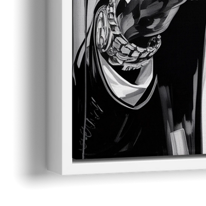 Chronic Wave 2.0 - Close-Up White Frame Canvas