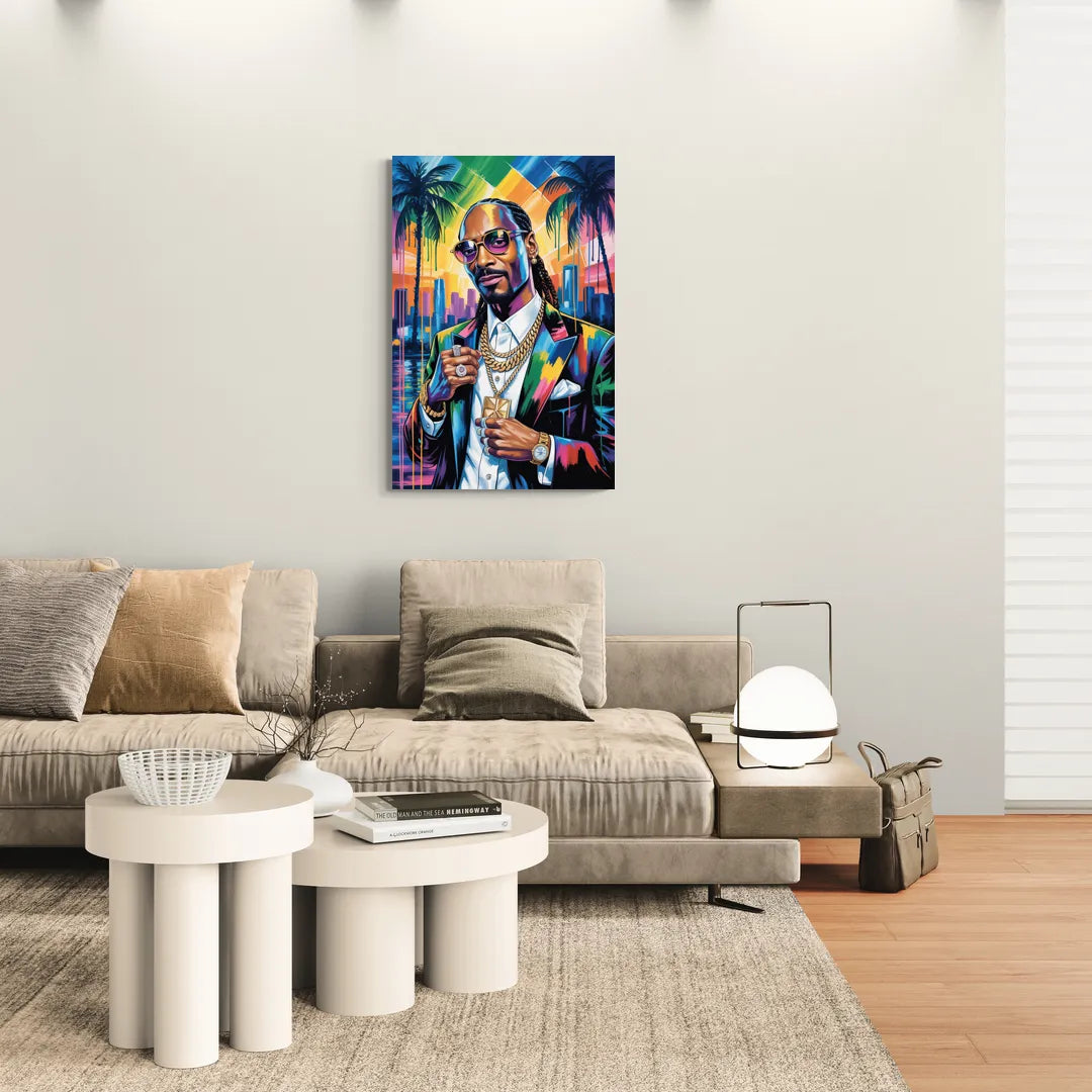 Chronic Wave - Canvas Wall Art Living Room