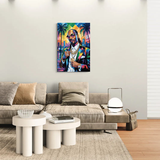 Chronic Wave - Canvas Wall Art Living Room