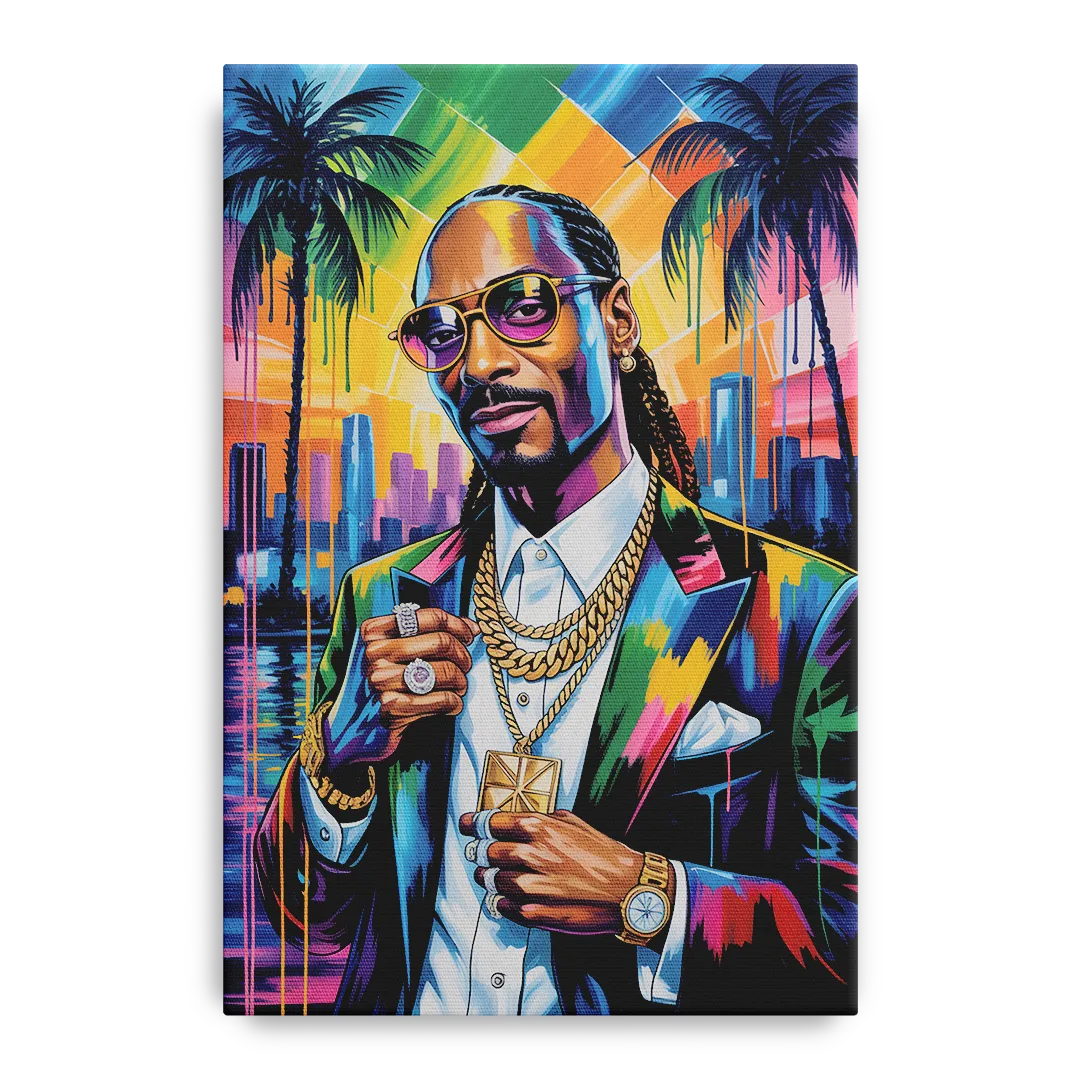 Chronic Wave Front - Canvas Wall Art